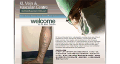 Desktop Screenshot of klveinandvascularcentre.com